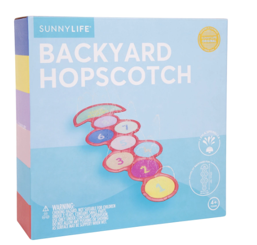 Inflatable Backyard Hopscotch