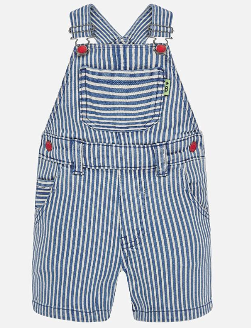 Striped Short Overalls (1686)