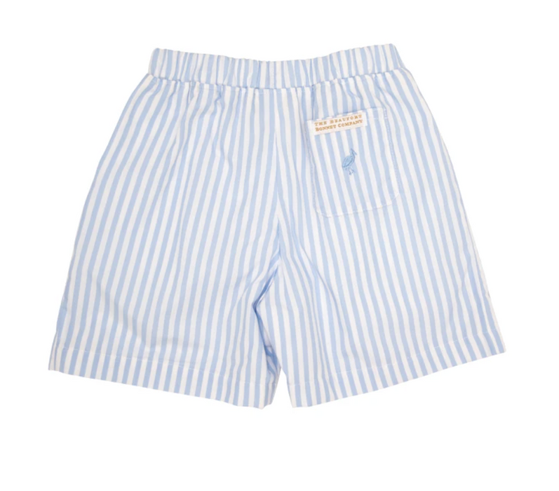 Boone Hall Blue Stripe Shelton Shorts