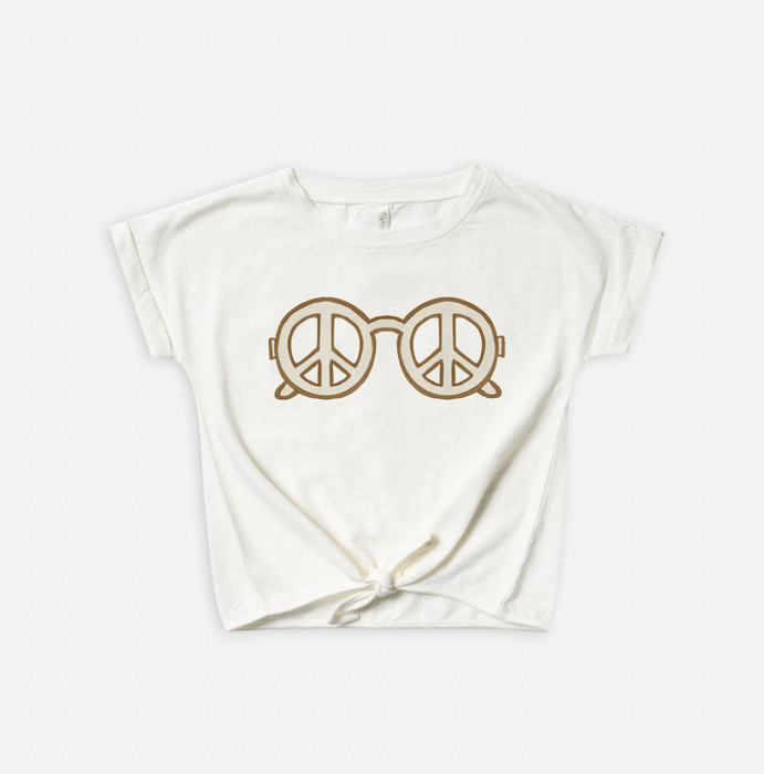 Peace Knotted Tee