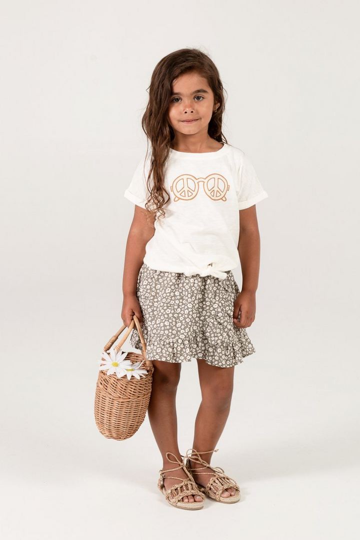 Peace Knotted Tee