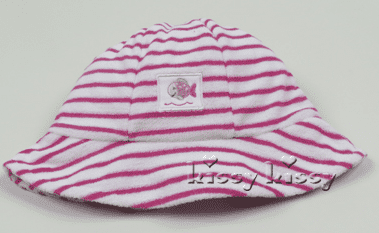 Whale of a Time Pink Stripe Sunhat
