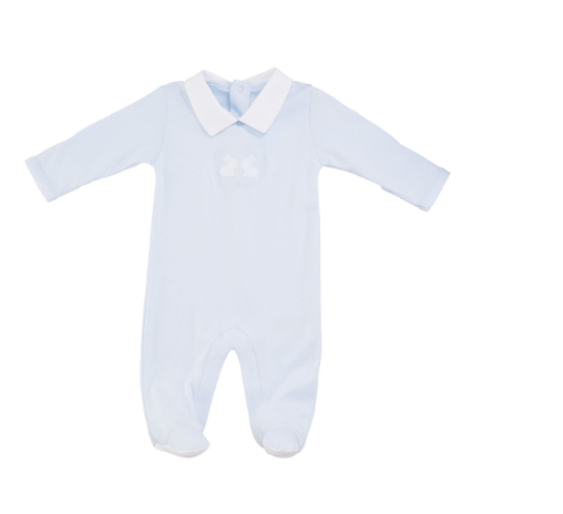 Bunny Footie | Blue