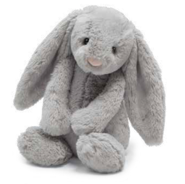 Bashful Grey Bunny