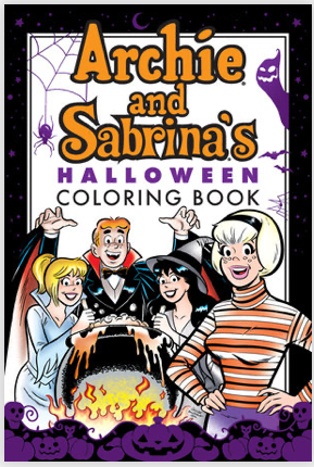 Archie and Sabrina's Halloween Coloring Book