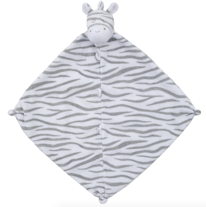 Grey Zebra Lovey