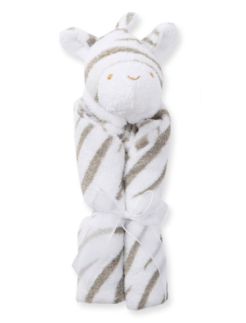 Grey Zebra Lovey
