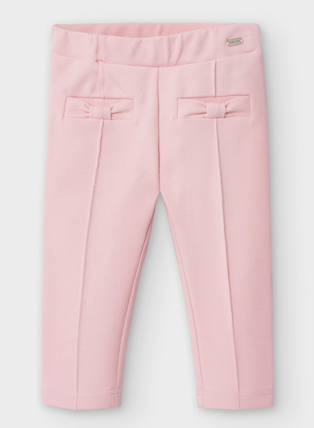 Baby Girl Pink Pants with Bows (2589)