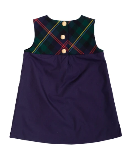Jill Jumper | Horse Trail Tartan with Nantucket Navy
