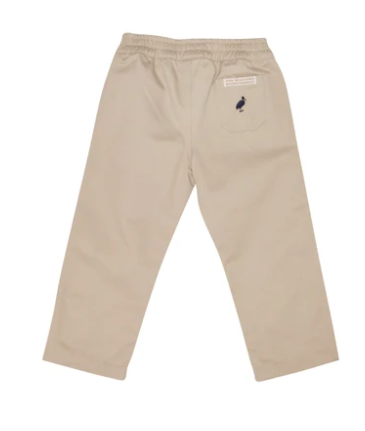 Sheffield Pants | Keeneland Khaki with Nantucket Navy Stork