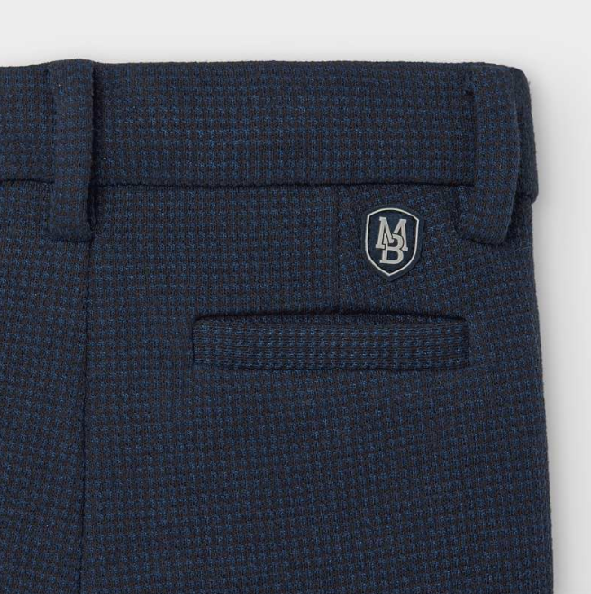 Baby Boy Houndstooth Pattern Pants (2574)