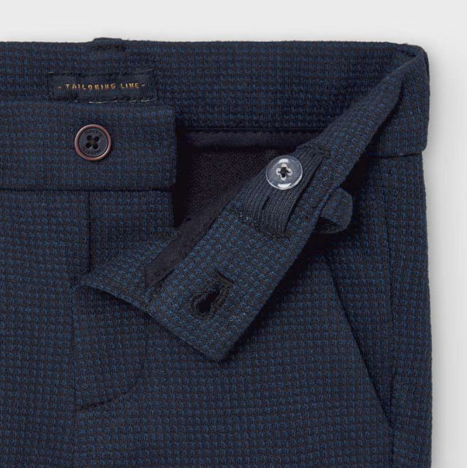 Baby Boy Houndstooth Pattern Pants (2574)