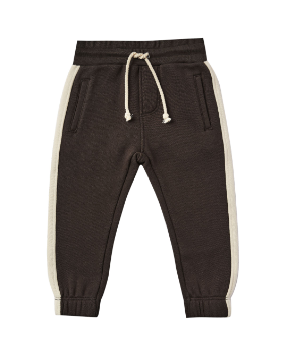 Vintage Black Fleece Jogger Pants