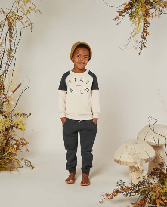 Stay Wild Raglan Sweatshirt