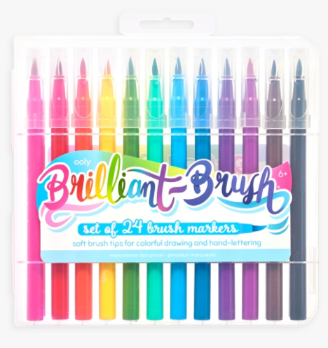 Brilliant Brush Markers