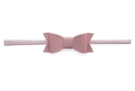 Leather Bow Tie Skinny