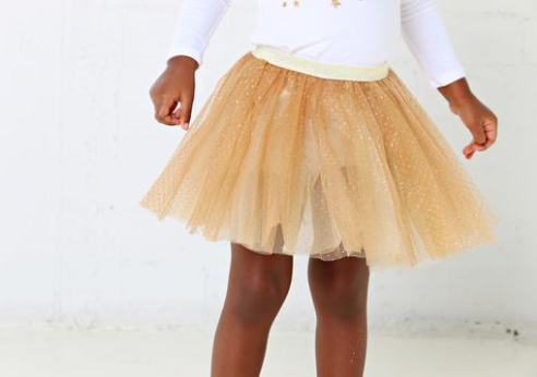 Gold Glitter Tutu