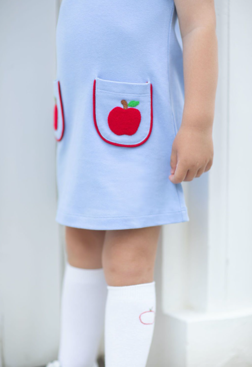 Apple Applique Libby Dress