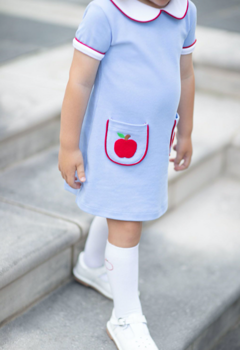 Apple Applique Libby Dress