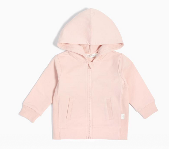 Light Pink Zip Up Hoodie