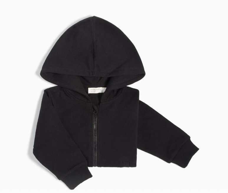 Black Zip Up Hoodie