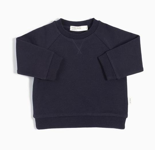 Navy Crew Neck Sweatshirt