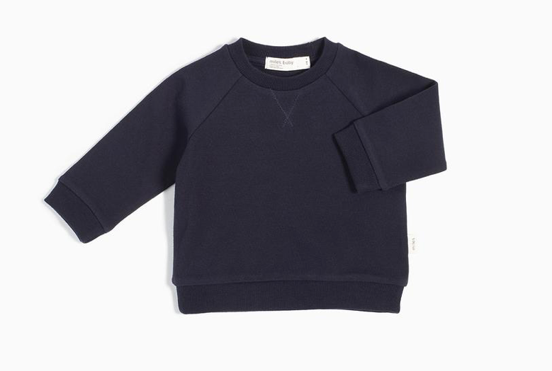 Navy Crew Neck Sweatshirt