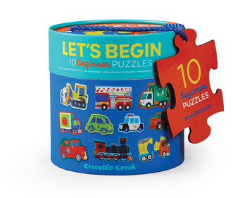 Let's Begin 2 Piece Puzzle | Vehicles