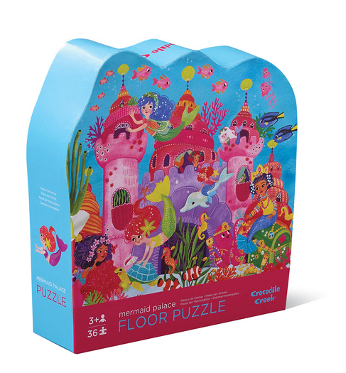 36 Piece Puzzle-Mermaid Palace