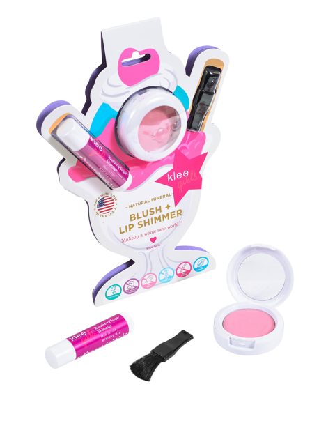 Blush and Lip Shimmer