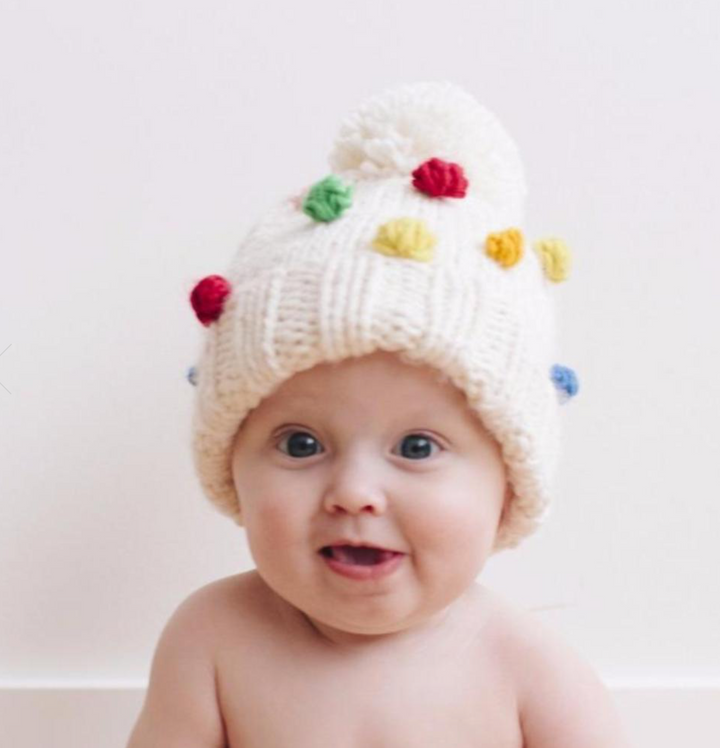 Percy Rainbow Dot Hat