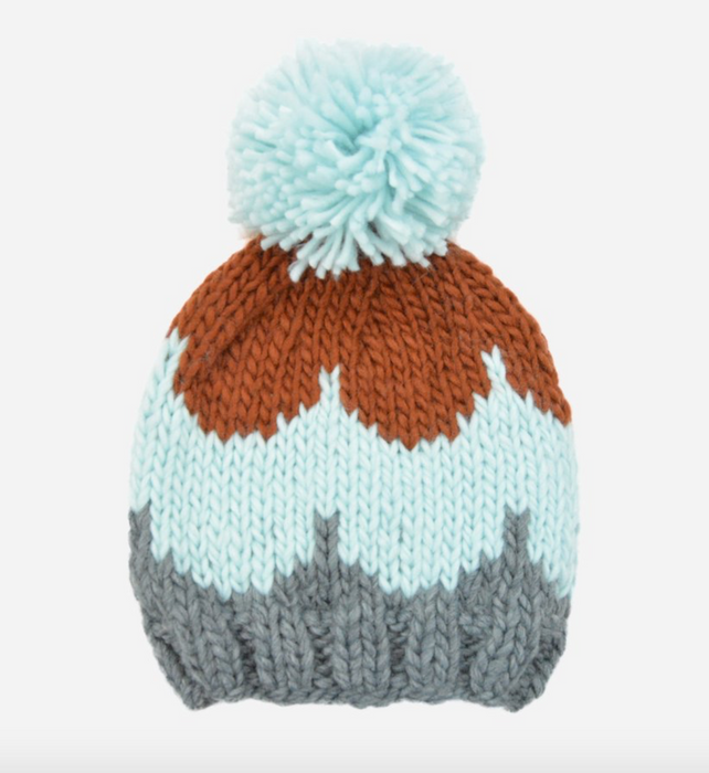 Scallop Blue Hat