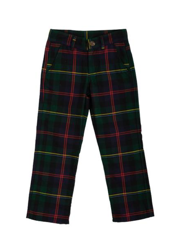 Prep School Pants | Horse Trail Tartan with Richmond Red Stork