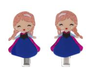 Cute Doll Alligator Clip - Strawberry Hair