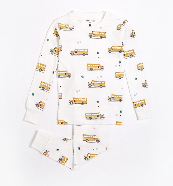 School Bus PJ Set