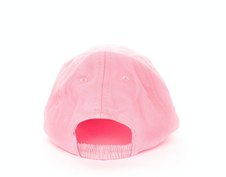 Light Pink Letter Baseball Hat (Baby: 0-12 Months)