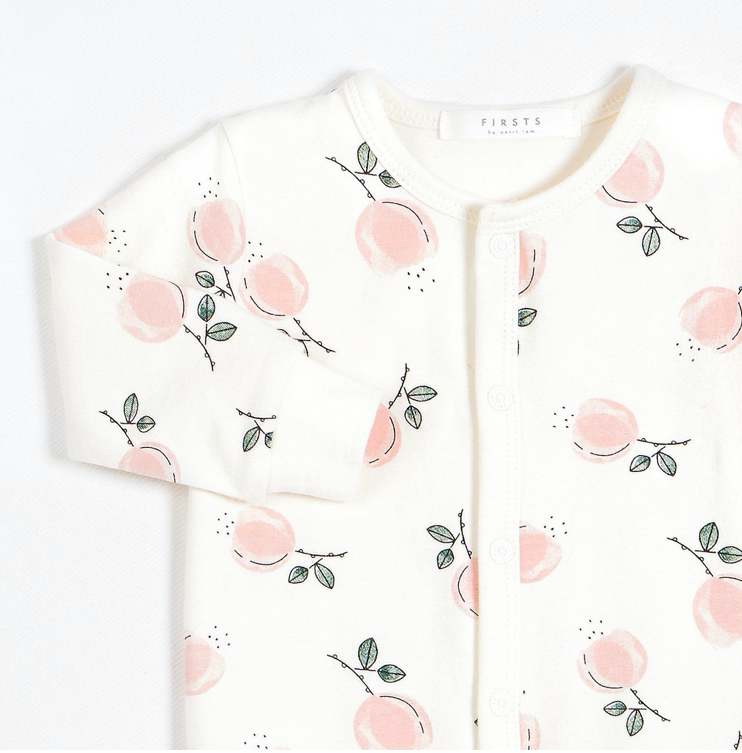 Chelsea Market Pink Floral Organic Cotton Sleeper