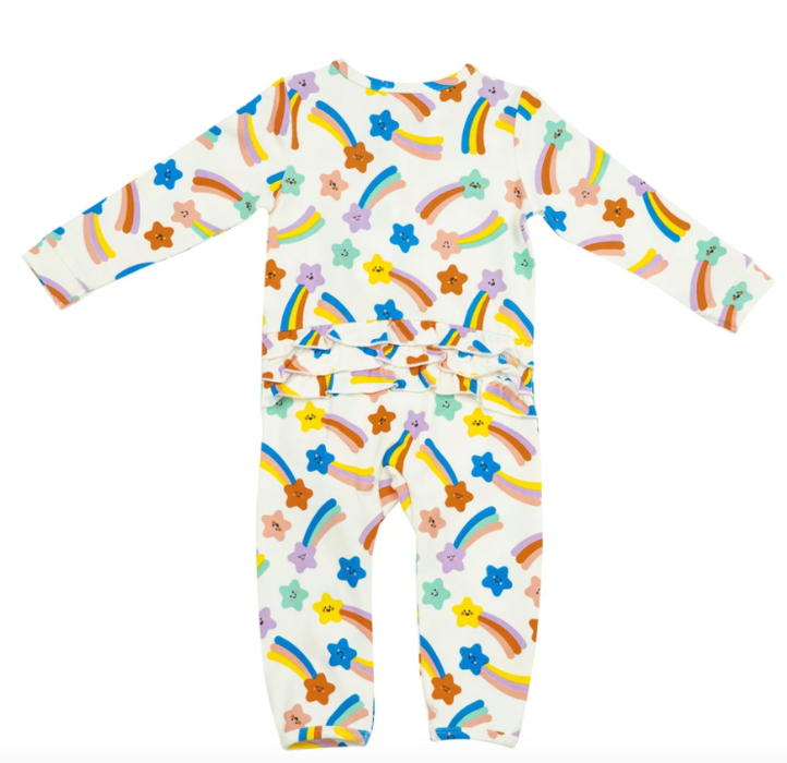 Shooting Star Ruffle Romper