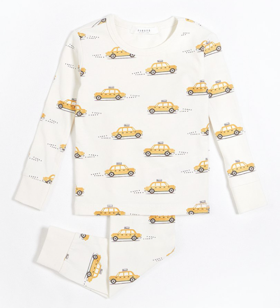 Taxi Cab Organic Cotton  PJ Set