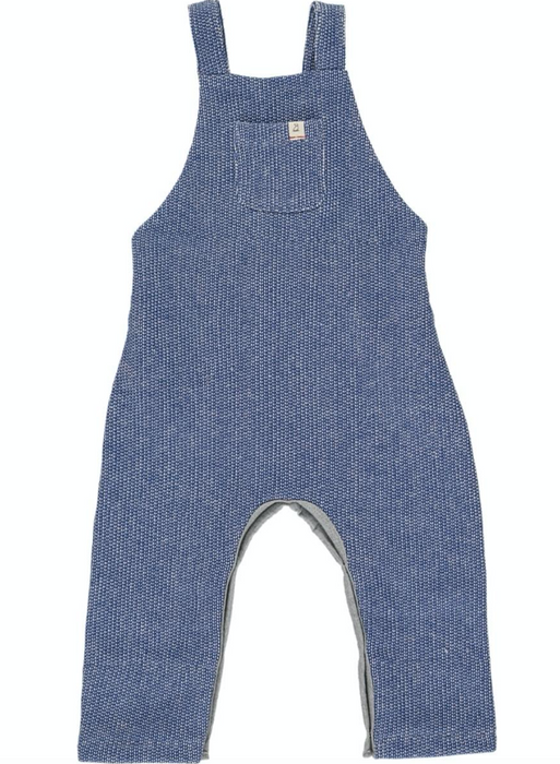 Blue Sweater Overalls