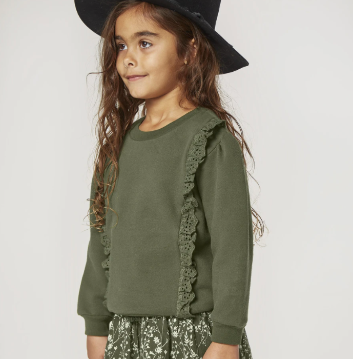 Forest Scarlet Pullover