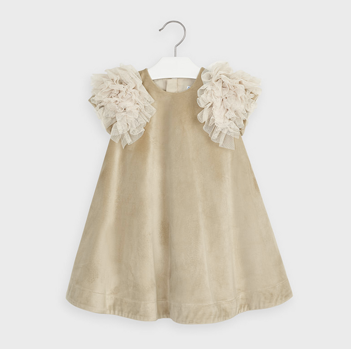 Gold Velvet Dress (4965)