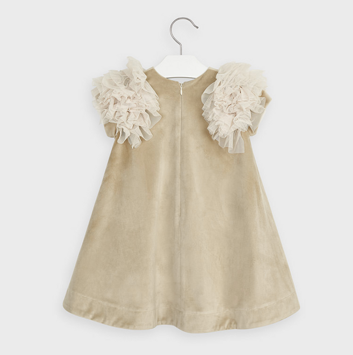 Gold Velvet Dress (4965)