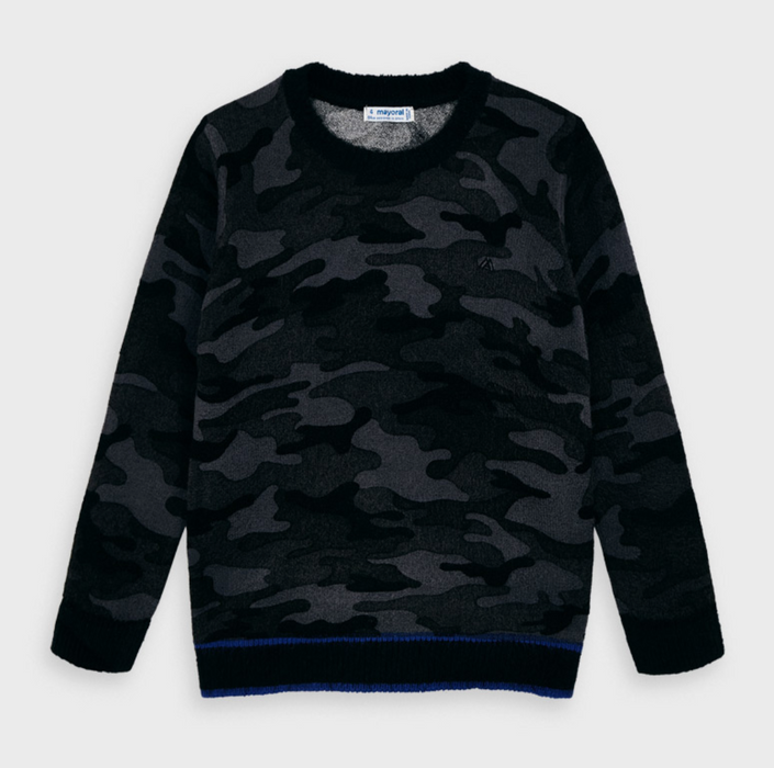 Dark Camouflage Sweater (4327)