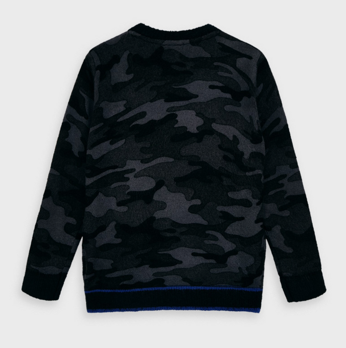 Dark Camouflage Sweater (4327)