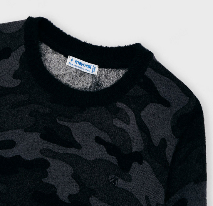 Dark Camouflage Sweater (4327)