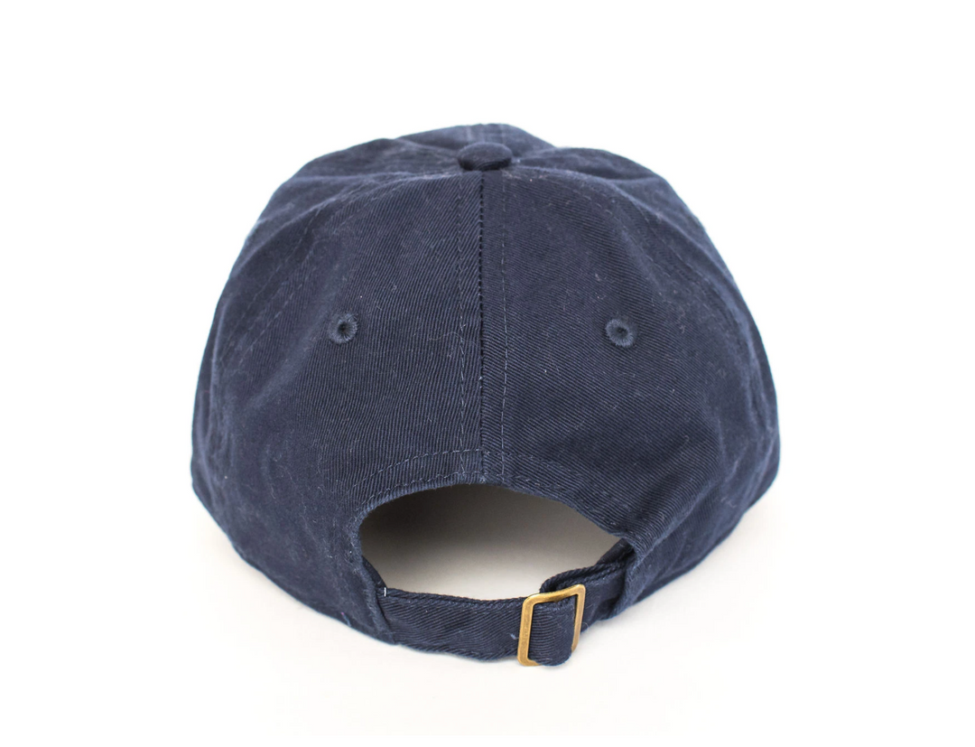 Navy Letter Baseball Hat (Toddler: 1-4 Years)