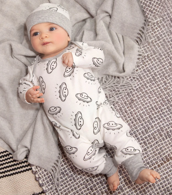 Flying Saucers Romper