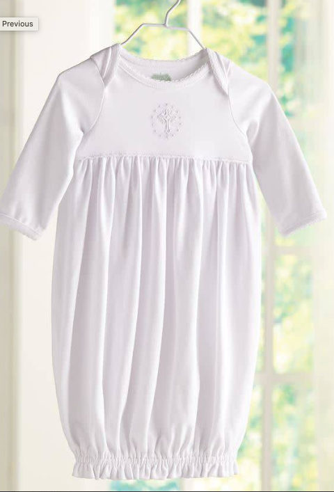 MP French Knot Cross Gown