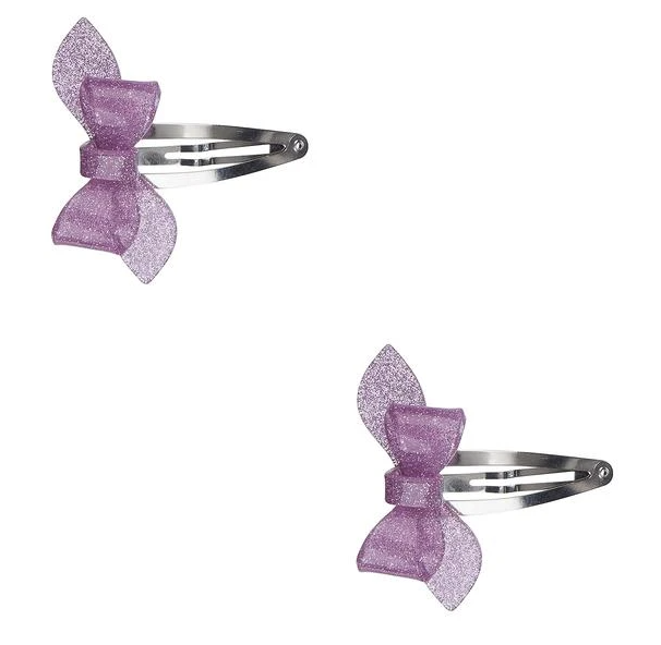 Rosane Bow Snap Clips